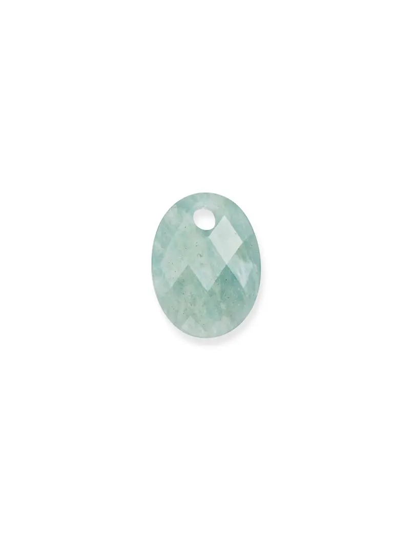 Pendant Edelsteen Medium Oval Rich Green Amazonite