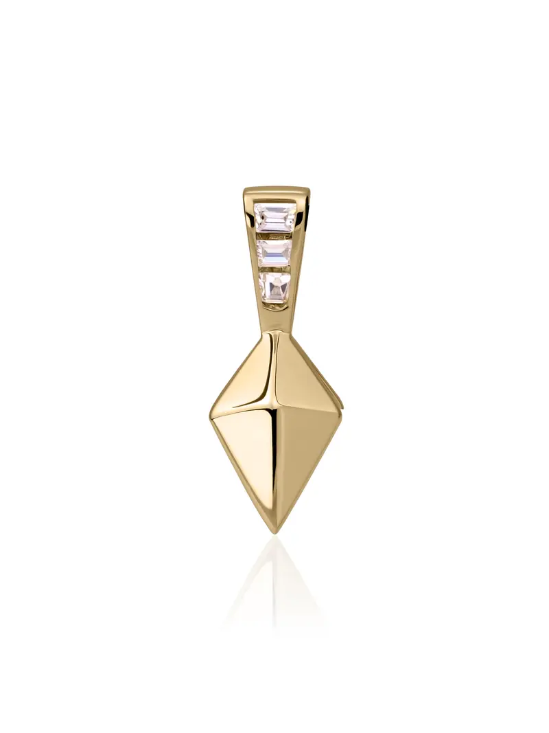 Pendant Pyramid Edge Zirconia