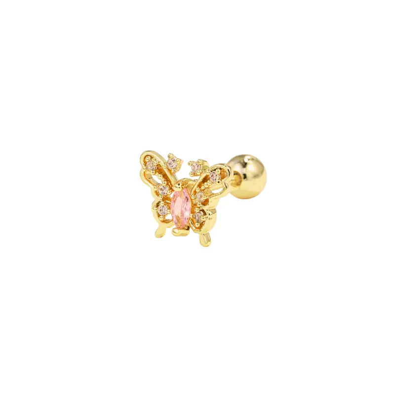 Piercing diamond butterfly