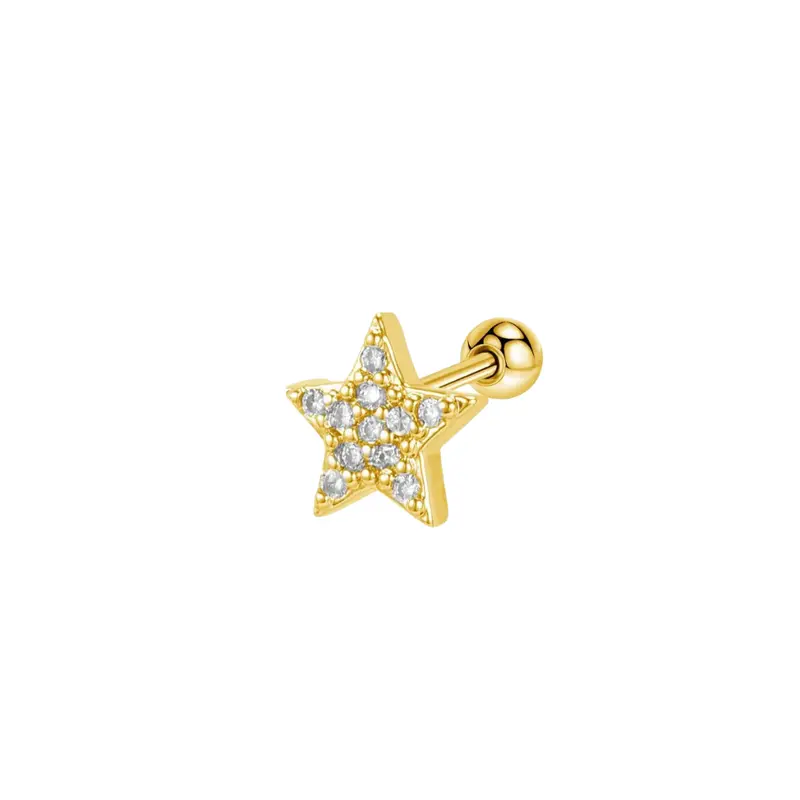 Piercing shining star