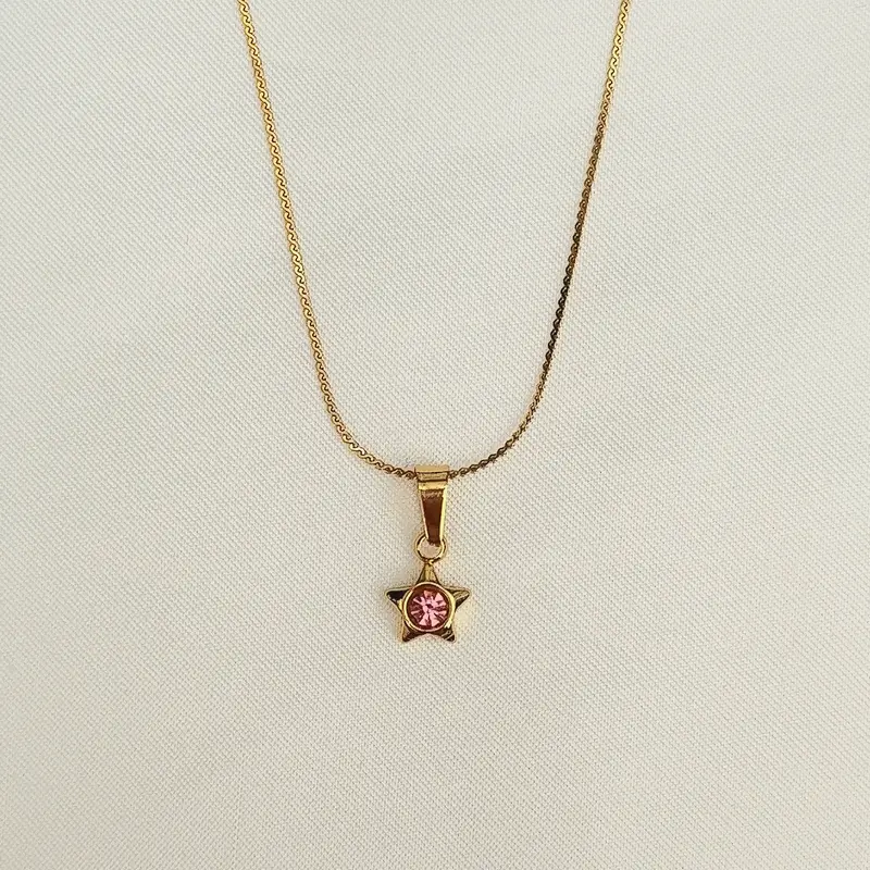 Pink Star | Ketting