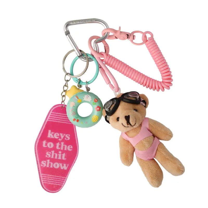 Pool Party Bag Charm