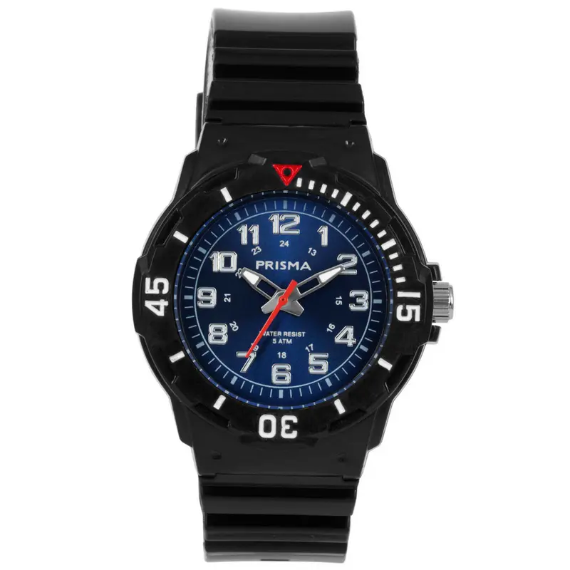Prisma CW.370 Kids Rubber Blue 5ATM Blue Horloge