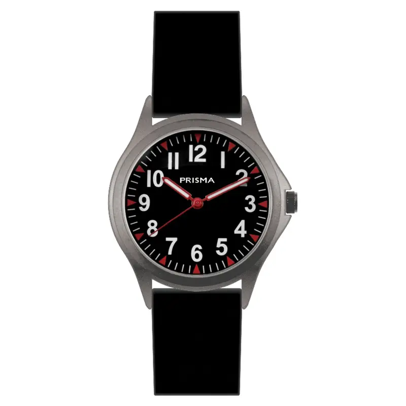 Prisma CW.404 Kids Josh Small Zilver/Grijs Horloge