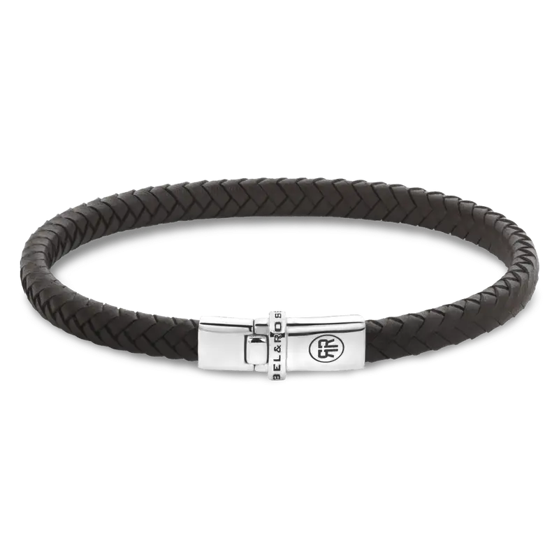 Rebel & Rose Absolutely Leather Armband RR-L0175-S – Bruin