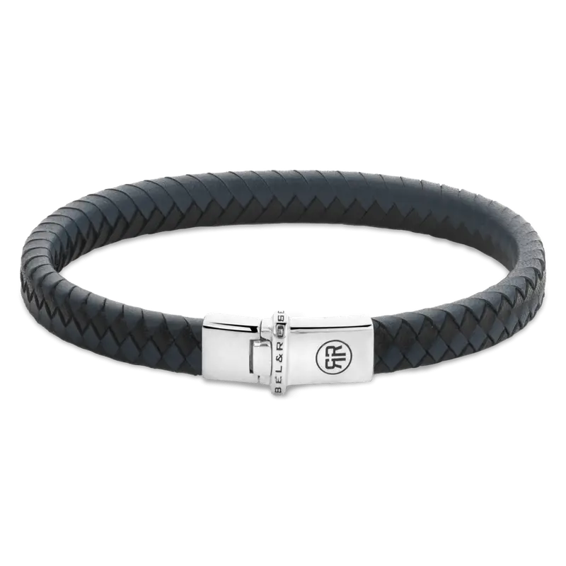 Rebel & Rose Absolutely Leather Armband RR-L0178-S – Zwart