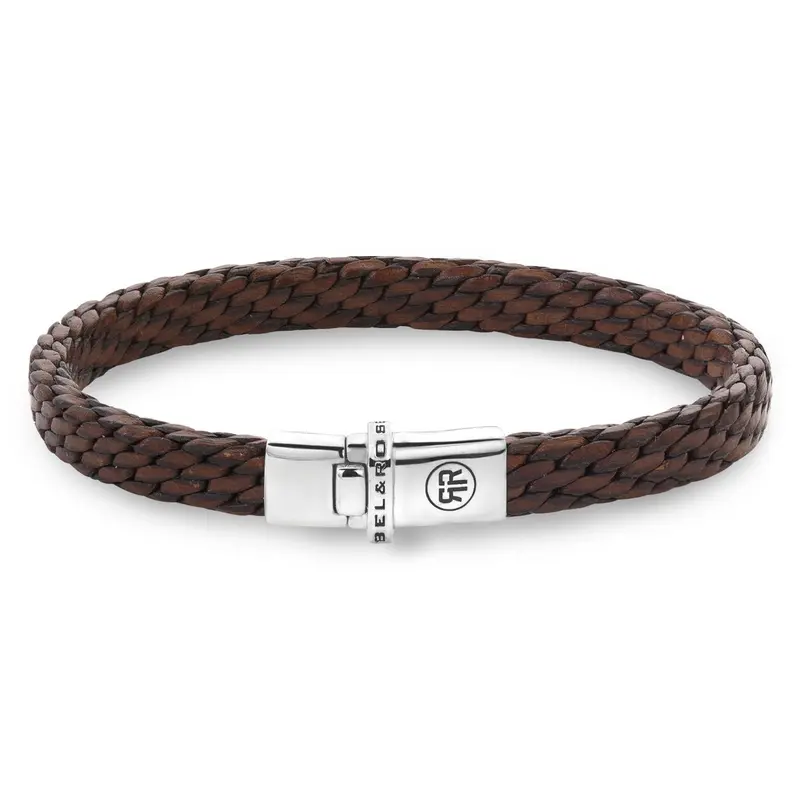 Rebel & Rose Mastery Collection Armband RR-L0168-S – Bruin