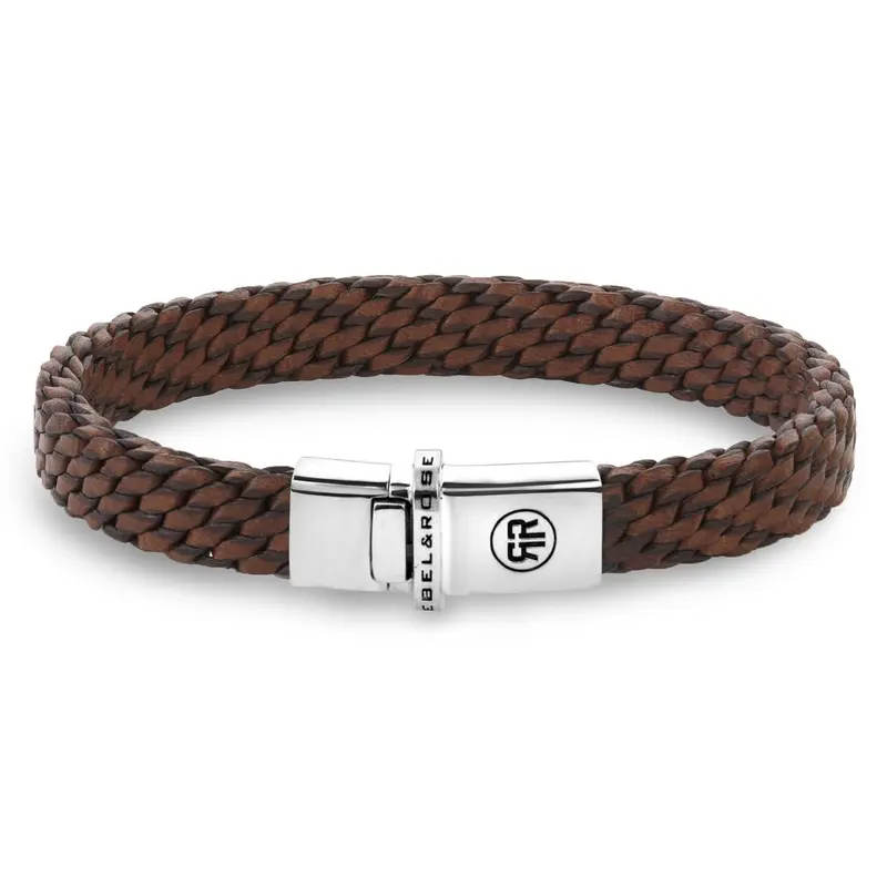 Rebel & Rose Mastery Collection Armband RR-L0169-S – Bruin
