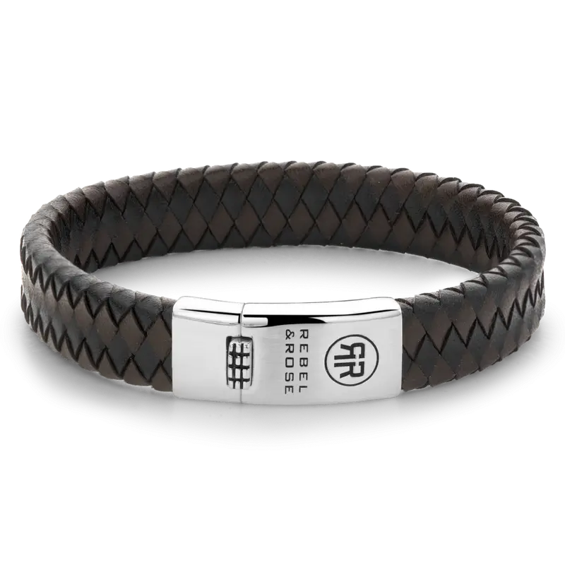 Rebel & Rose Necklaces Armband nan – Geel/bruin