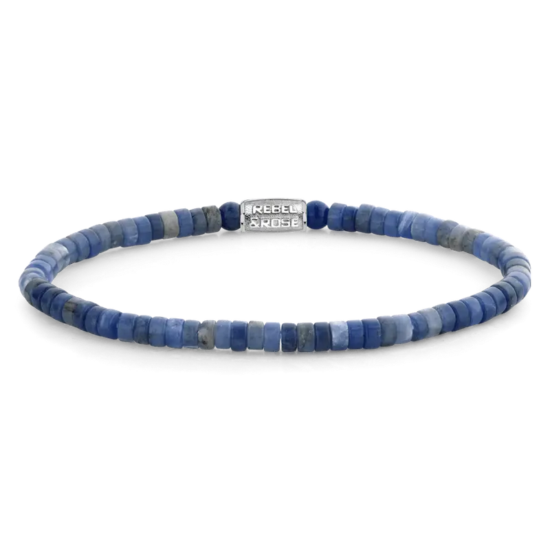 Rebel & Rose No Balls Please 4mm Armband RR-40080-S – Blauw