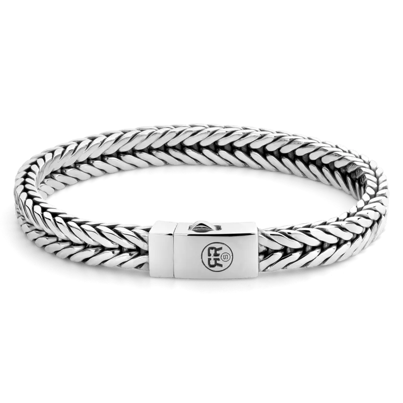 Rebel & Rose Sterling Silver Line Armband RR-BR004-S – Zilver