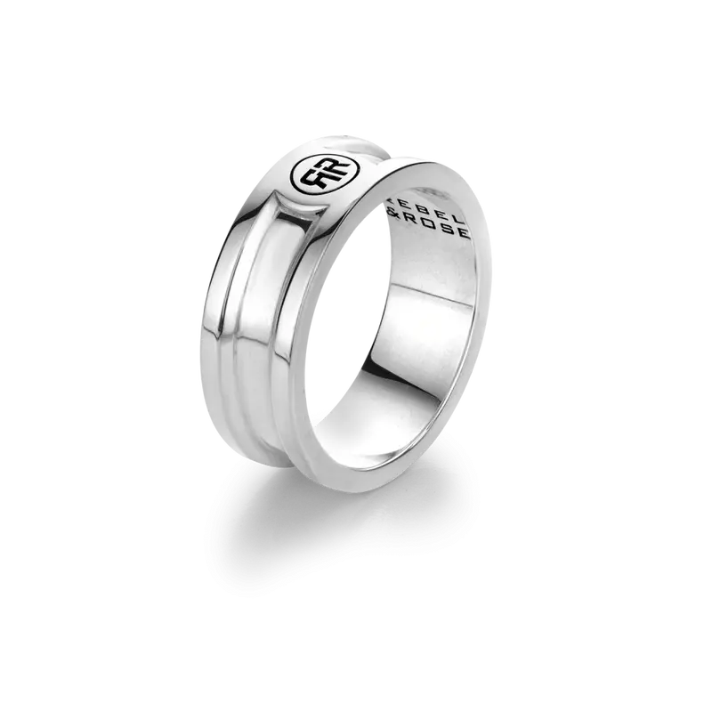 Rebel & Rose Sterling Silver Rings Ring RR-RG036-S – Zilver