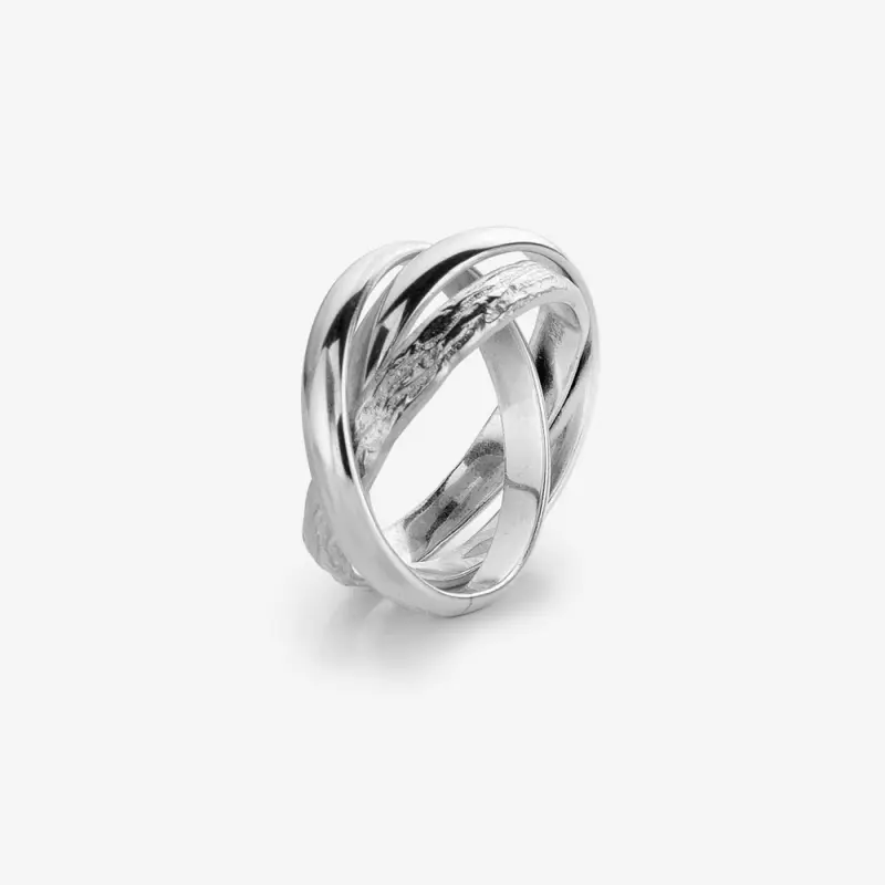 Rebel & Rose Sterling Silver Rings Ring RR-RG049-S – Zilver