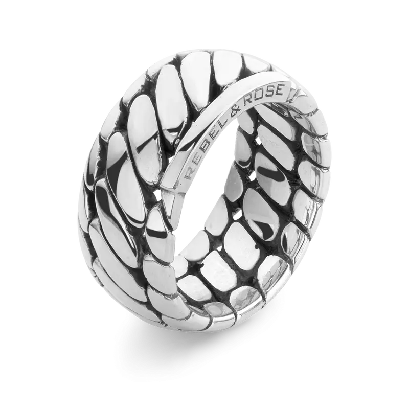 Rebel & Rose Sterling Silver Rings Ring RR-RG053-S – Zilver