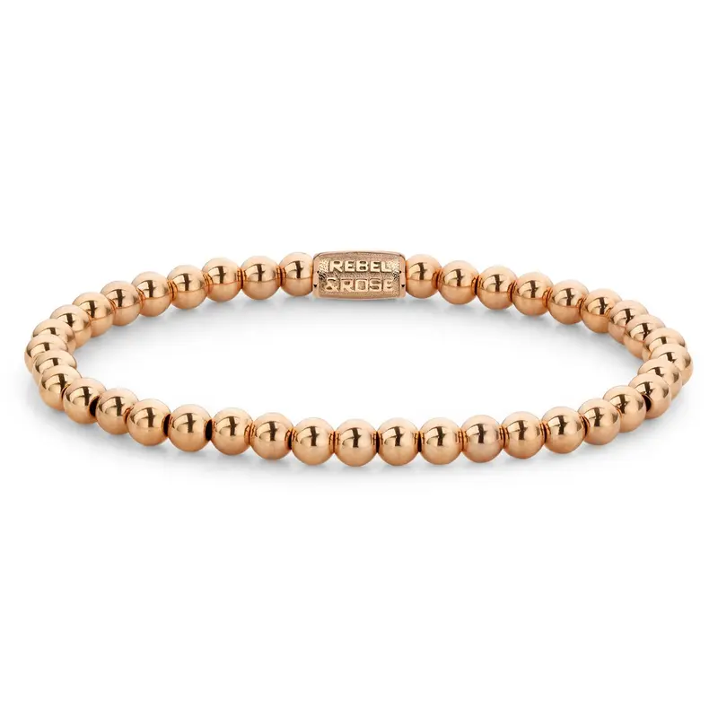 Rebel & Rose Stones Only 4mm Armband RR-40039-R – Rosé-goud
