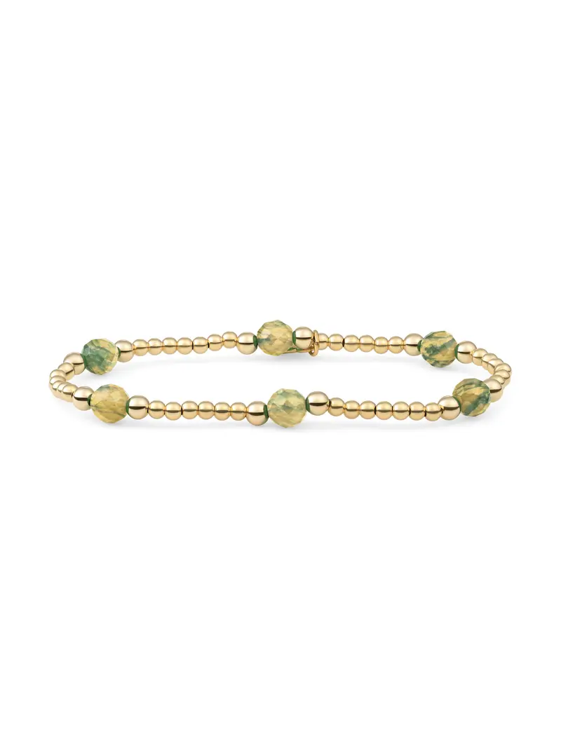 Reverse Bold Mix Armband Hidden Gem | Ya'an Green Jade