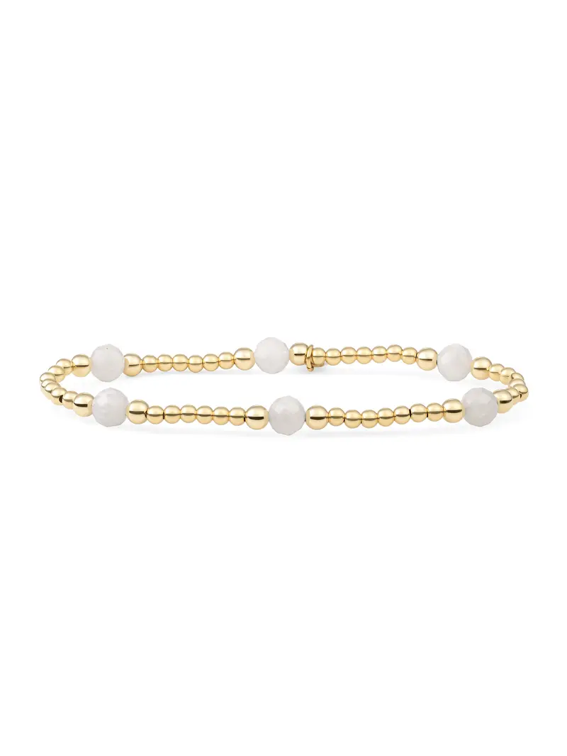 Reverse Bold Mix Armband Moonstone