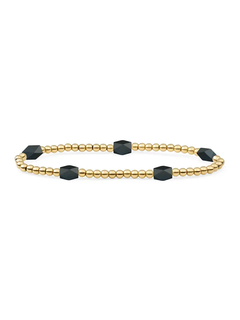 Reverse Edge Mix Armband Onyx