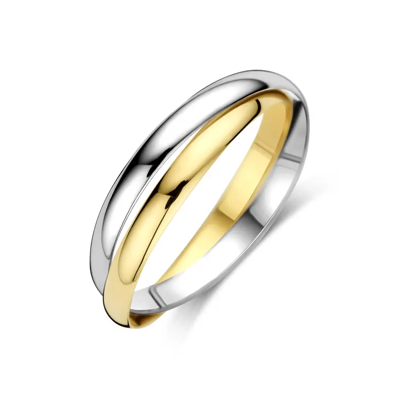 Ring 14K bicolor goud 2,3 mm – 4209134