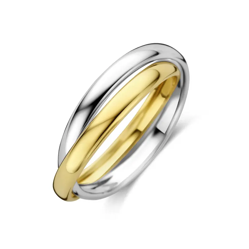 Ring 14K bicolor goud 2,5 mm – 4209196