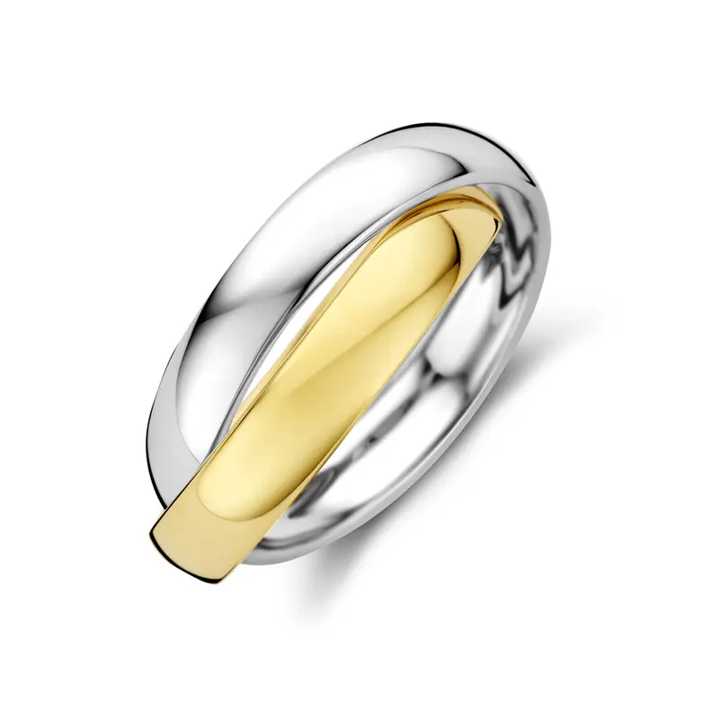 Ring 14K bicolor goud 4 mm – 4209188