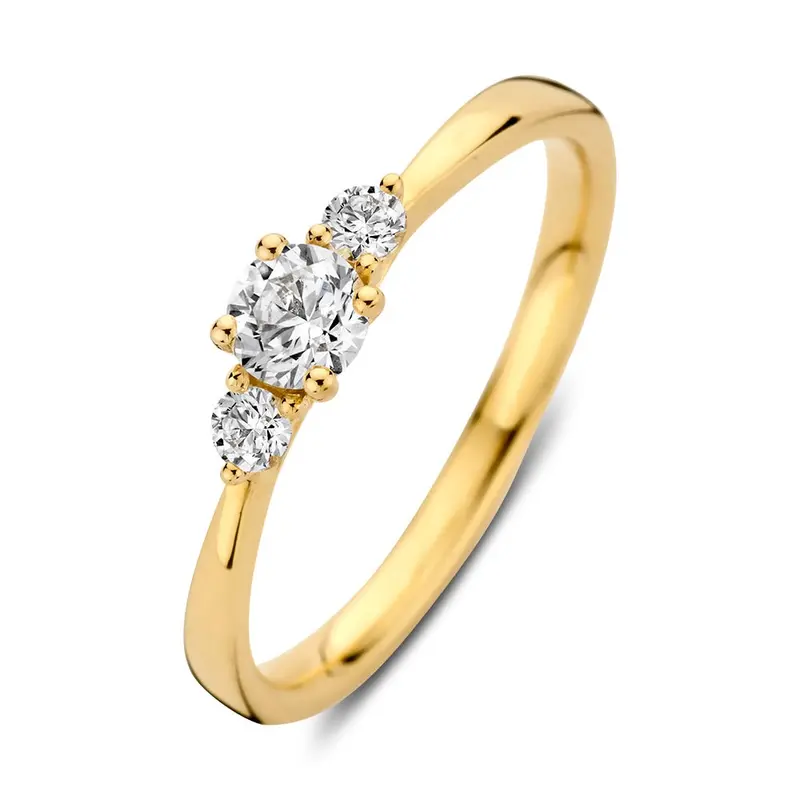 Ring Alix 0,37 crt. geelgoud
