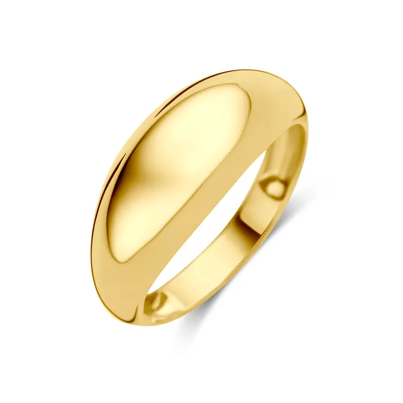 Ring balloon 9K geelgoud