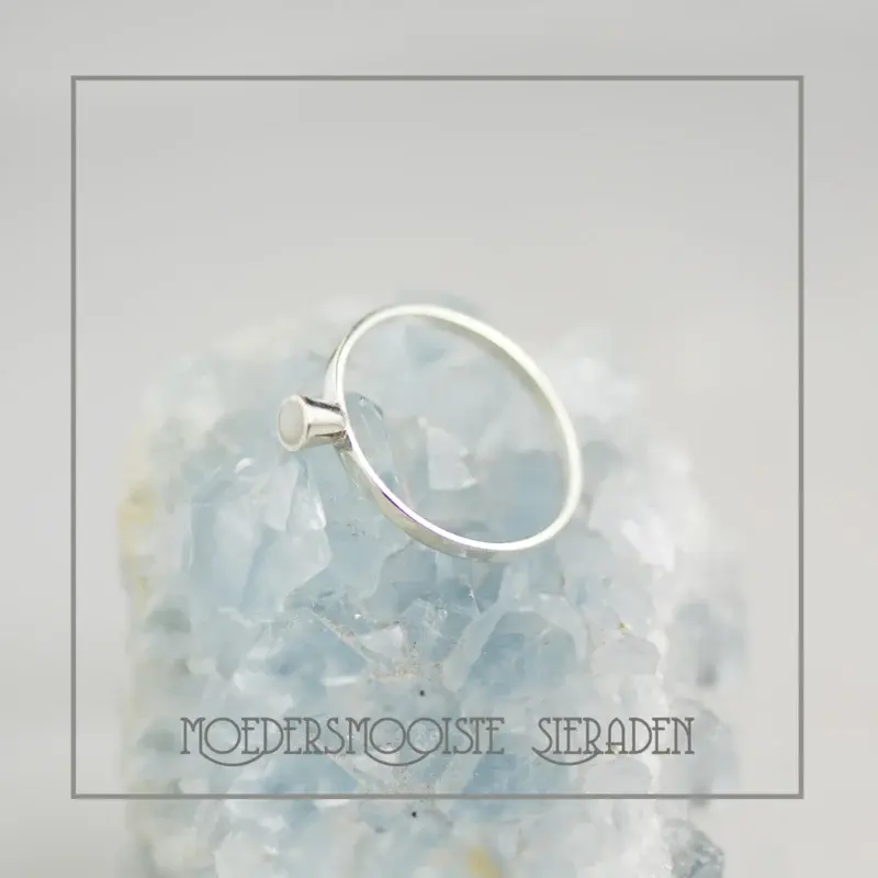 Ring Bright Eye Zilver