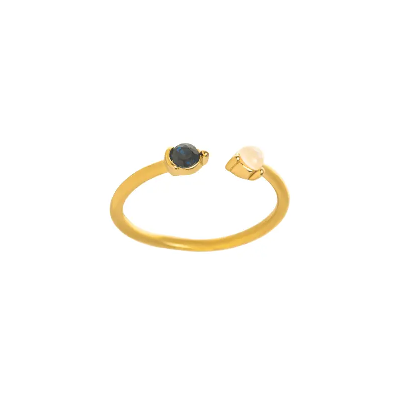 Ring chiara blauw