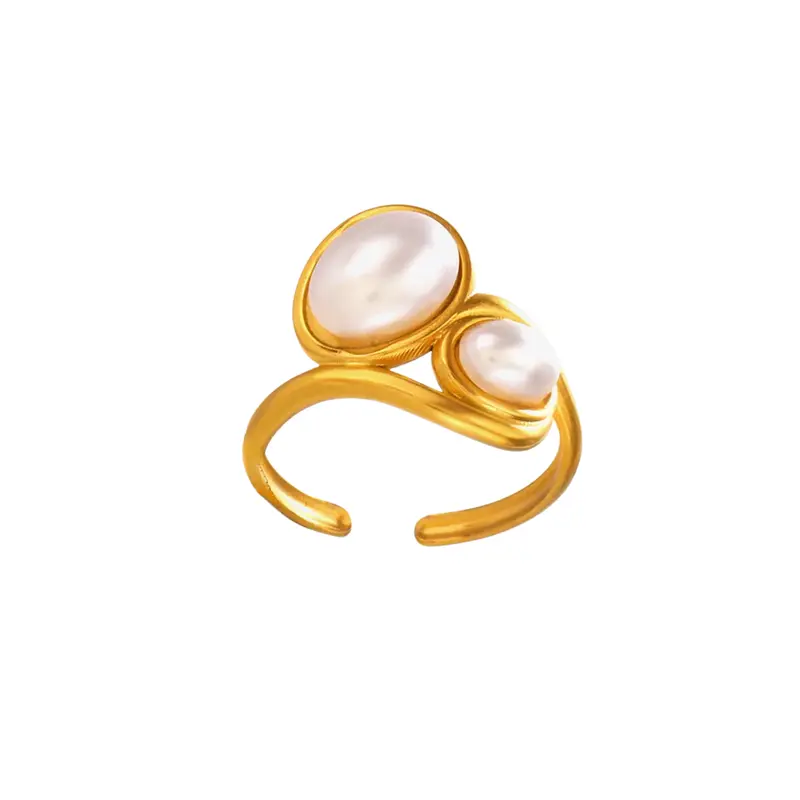 Ring classic pearl