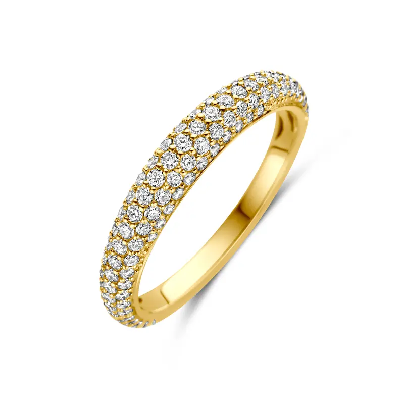 Ring diamant 14K geelgoud 0.79ct h si – 4036241
