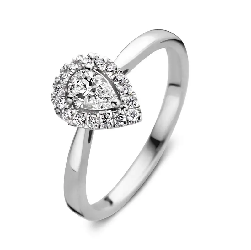 Ring Elin 0,30 crt. witgoud