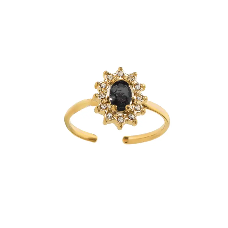Ring emilia zwart