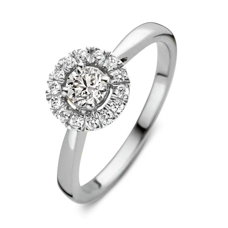 Ring Emma 0,50 crt. witgoud