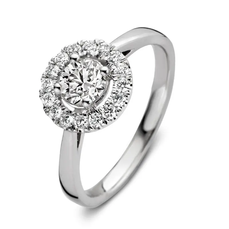 Ring Emma 0,75 crt. witgoud