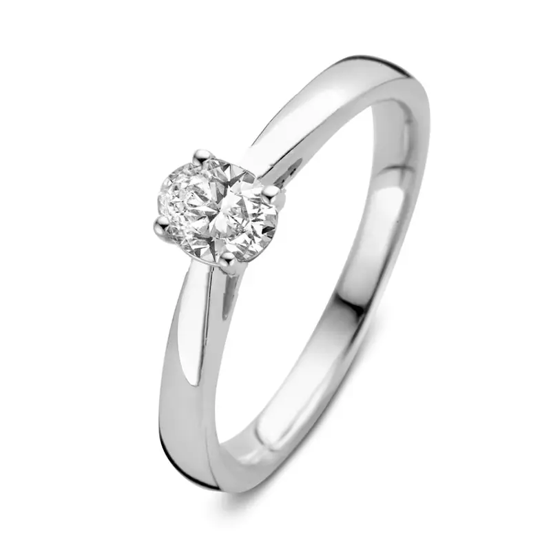Ring Franky 0,30 crt. witgoud