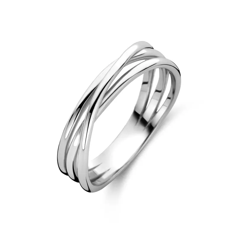 Ring gerhodineerd zilver 5,5 mm – 1341099