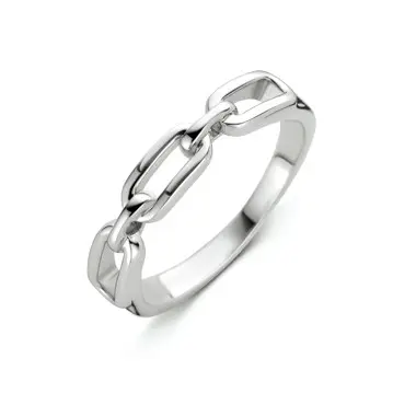 Ring Gerhodineerd Zilver