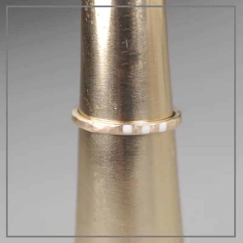 Ring Hartendief Goud Square