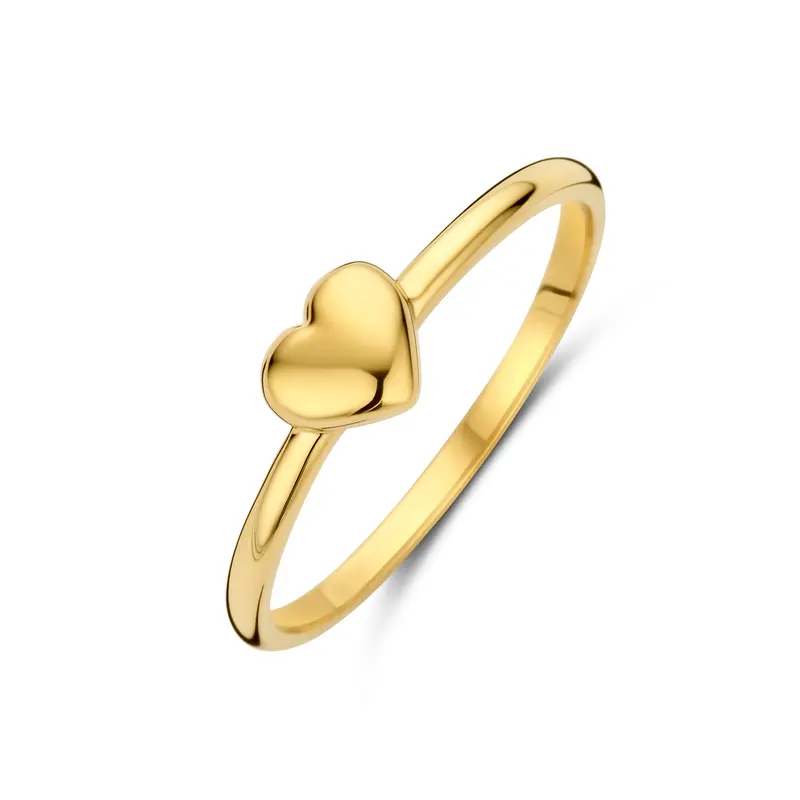 Ring hartje 14K geelgoud 5 mm – 4031616