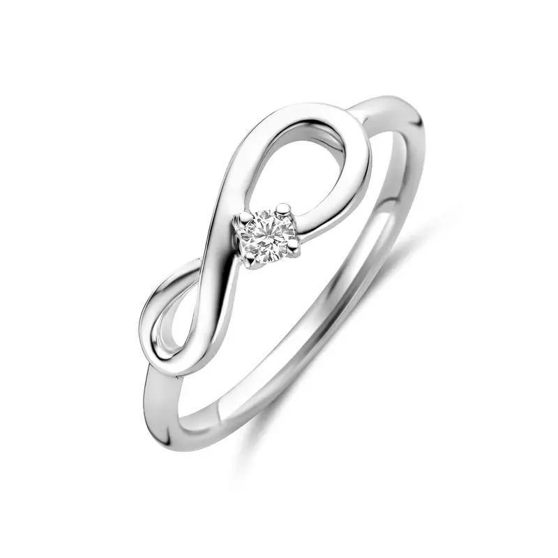 Ring infinity zirkonia zilver 6,5 mm – 1342065