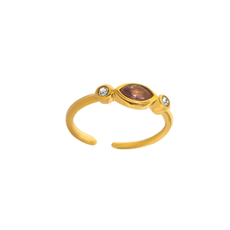 Ring isolde roze