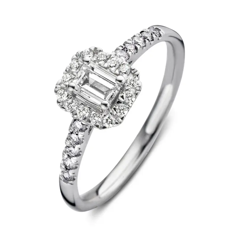 Ring Ivy royal 0,50 crt. witgoud