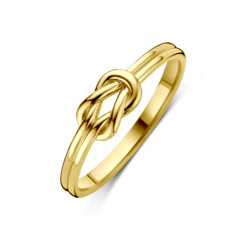 Ring knoop 14K geelgoud 5 mm – 4034316
