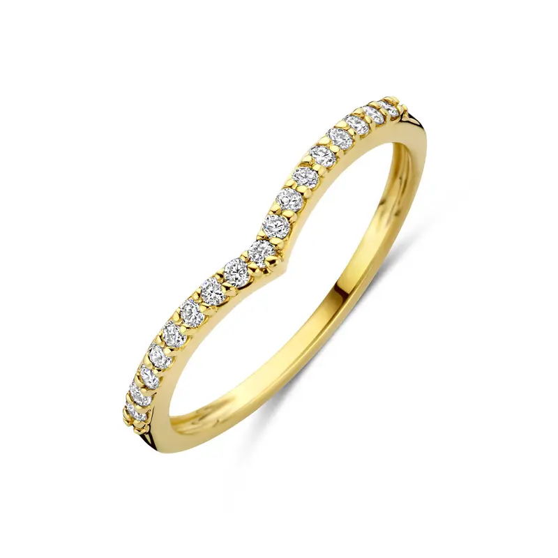 Ring lab grown diamant 0.17ct g vs 14K geelgoud 1,7 mm – 4035553