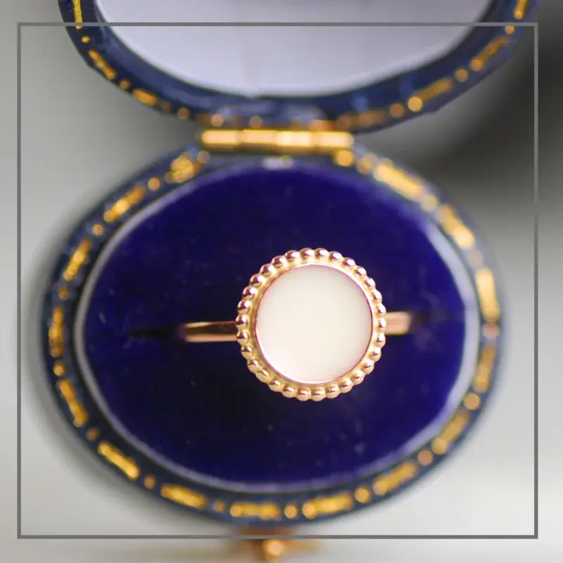 Ring Leine Roségoud