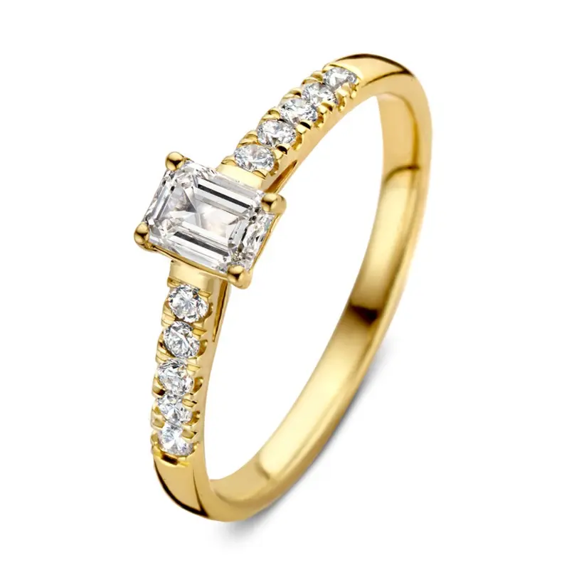 Ring Nora Royal 0,48 crt. geelgoud