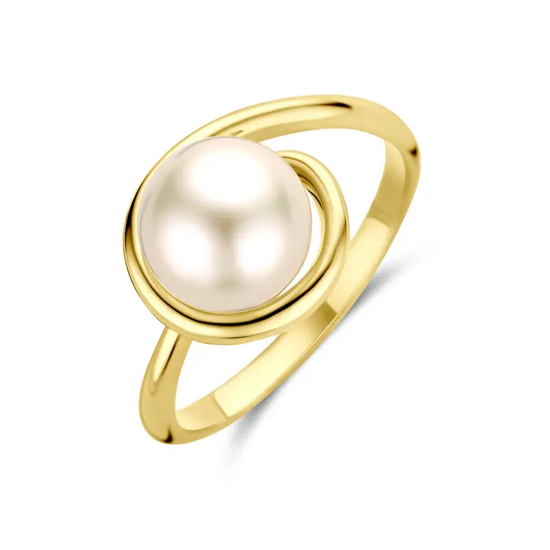 Ring parel 14K geelgoud 10,5 mm – 4034501