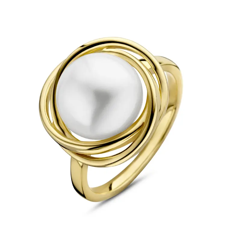 Ring parel 14K geelgoud 16 mm – 4026786