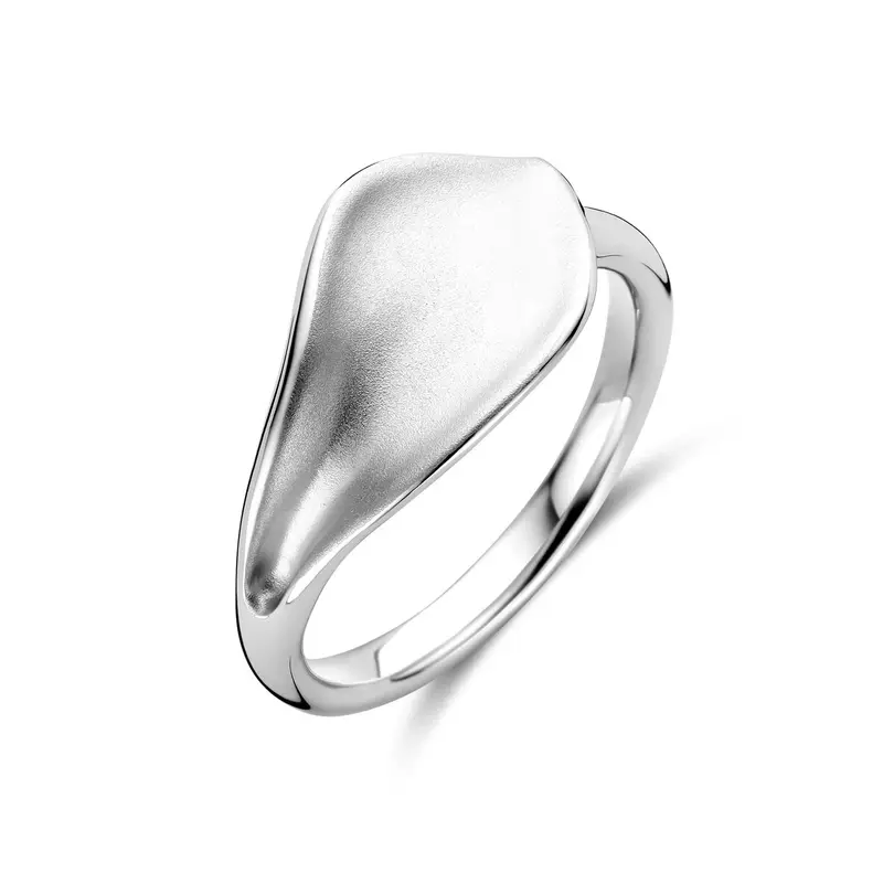 Ring poli/mat zilver 10,5 mm – 1342079